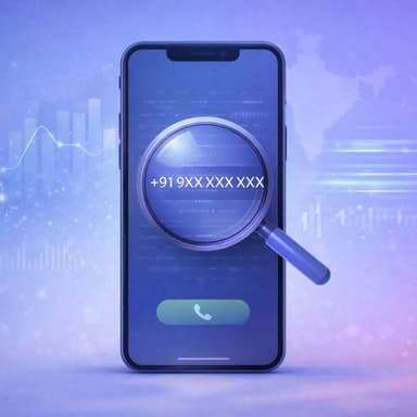 Step 2: Click Check Now - Instant Phone Number Fraud Lookup India Step 2 - RakshaAi scans phone number across 10M+ fraud records and real-time community reports in under 5 seconds